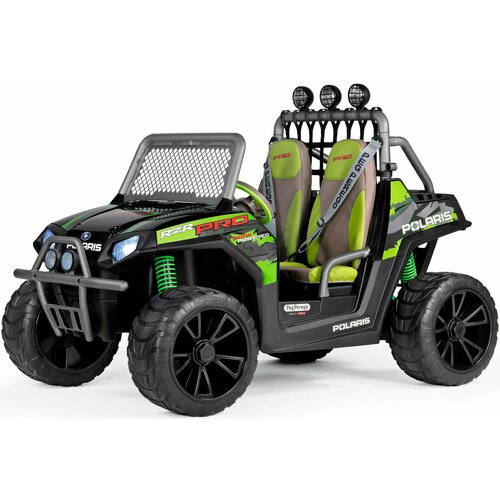 Детский электромобиль Peg Perego Polaris Ranger RZR Pro Green Shadow редуктор для электромобилей peg perego ranger 538 rodeo ranger