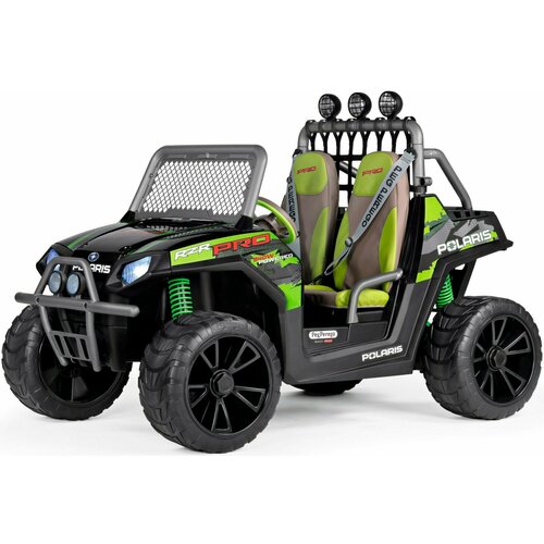 фото Детский электромобиль peg perego polaris ranger rzr pro green shadow peg-perego