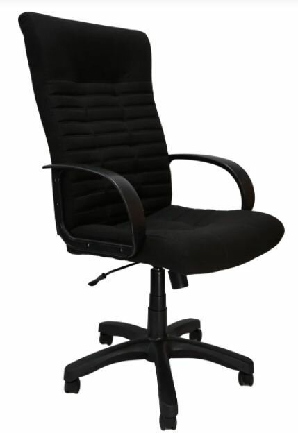 Кресло ЯрКресло Кр26 ТГ пласт К02-2 ткань Крафт черная