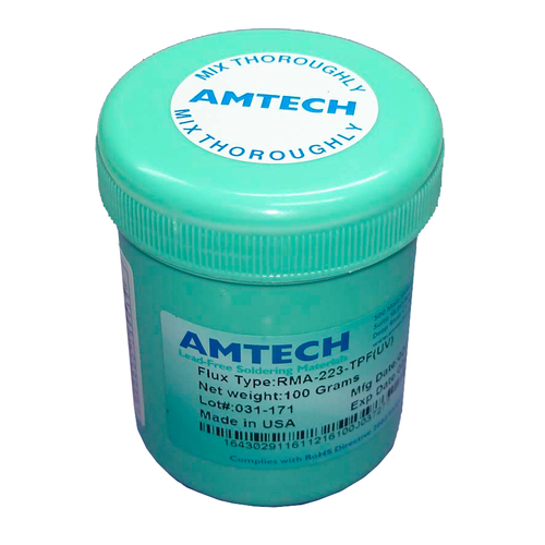 Флюс Amtech RMA-223-TPF(UV) 100g. паста для пайки 100 г rol0 rma 223 tpf uv