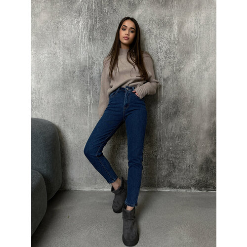 фото Джинсы мом , размер 26, синий yo&yo