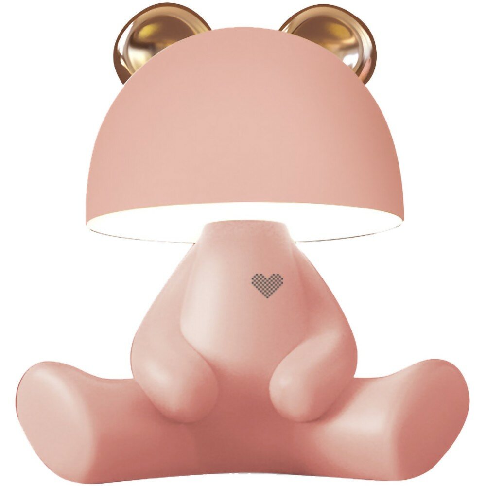 Лампа Artplays настольная с Bluetooth "Мишка" (розовый) ARTM284