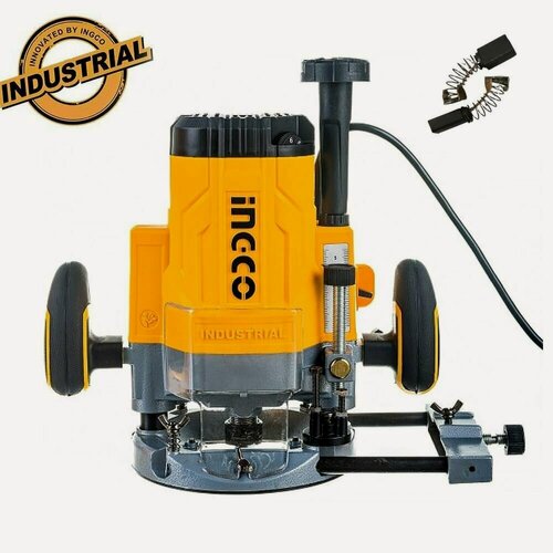 Изображение товара Фрезер INGCO 2200 Вт, 0-23000 об/мин, патрон цанг. 6-8-12мм RT22008