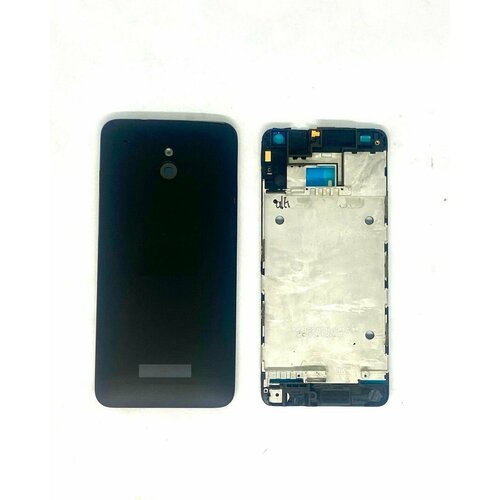 Корпус (крышка+рамка) для HTC One mini черный
