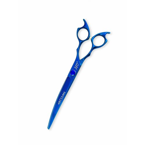 Ножницы изогнутые для груминга 8 дюймов KKO ARTISAN GAE800C-BL