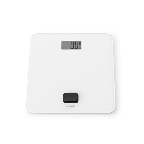 Цифровые весы для ванной комнаты Renew, работа без батареек, цвет белый, Brabantia, Бельгия, 281365