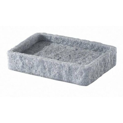 Мыльница Gedy G-Aries AR11(08) настольная, серый