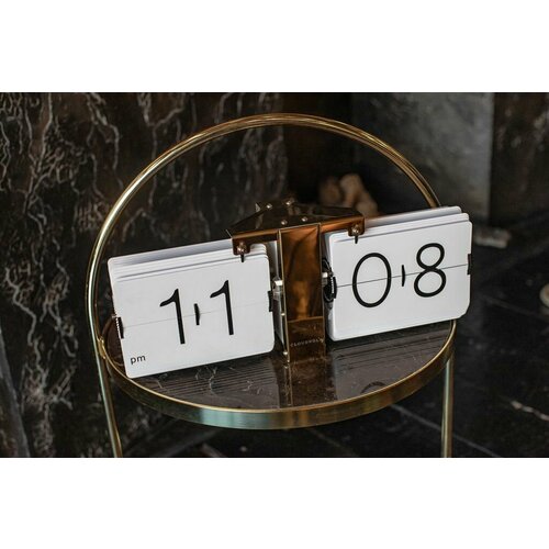 Настенные перекидные часы Cloudnola Gold