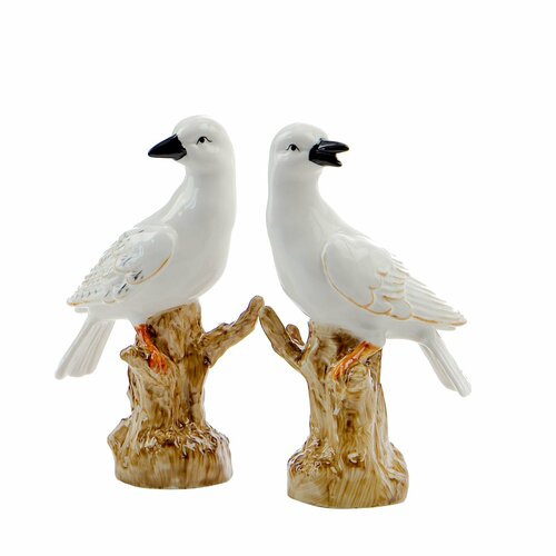 Статуэтка Пара птиц 176 см фарфор 3290₽