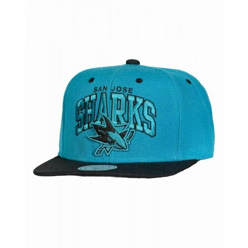 фото Бейсболка mitchell & ness, размер one size fits all, черный