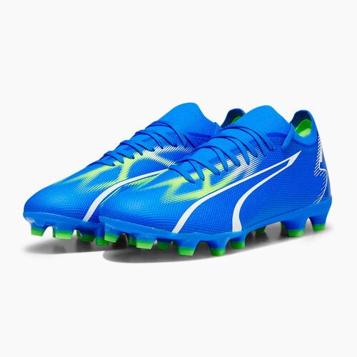 фото Бутсы puma ultra match fg/ag 10734703, размер 11, голубой, синий