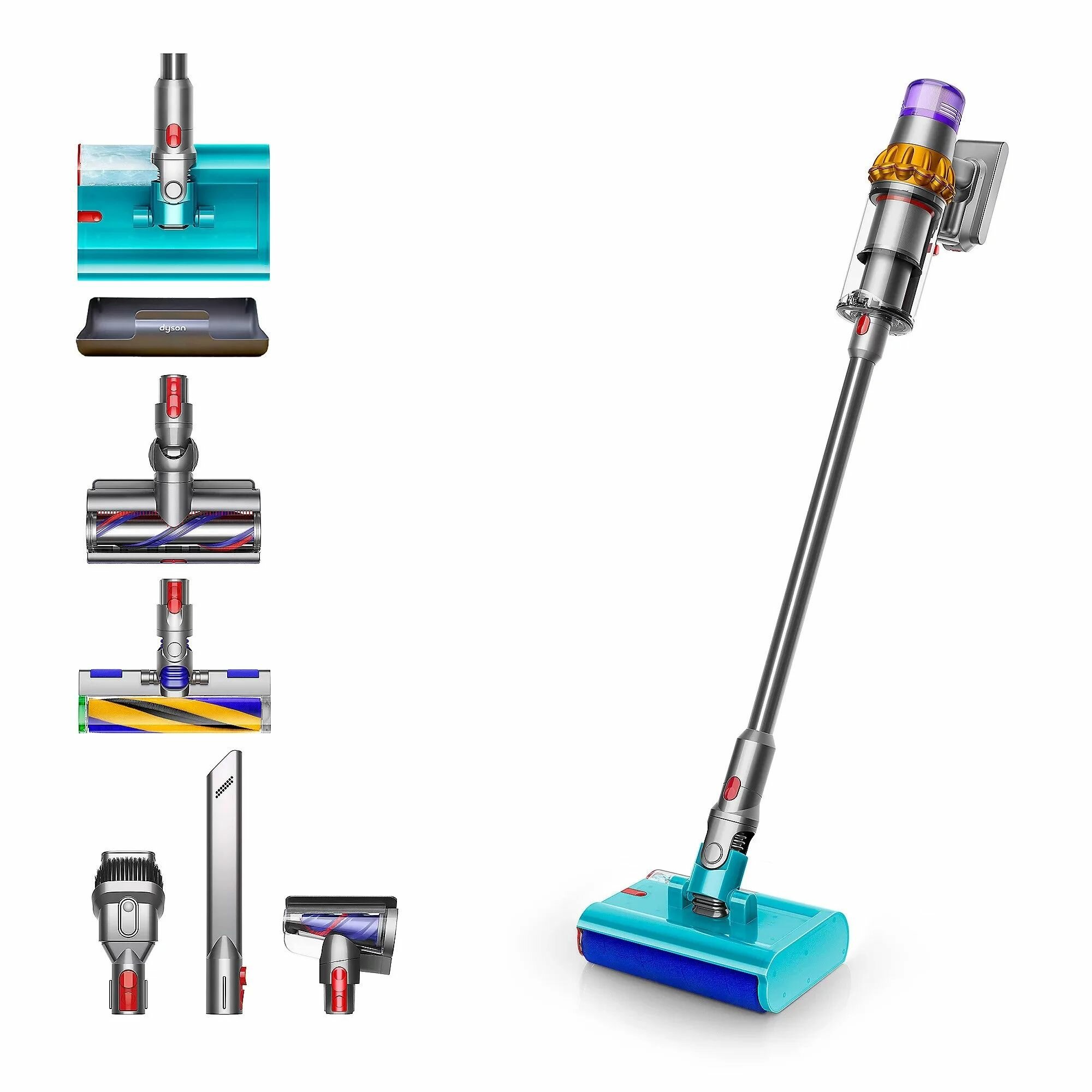 Беспроводной пылесос Dyson V15s Detect Submarine 448798-01, версия EU