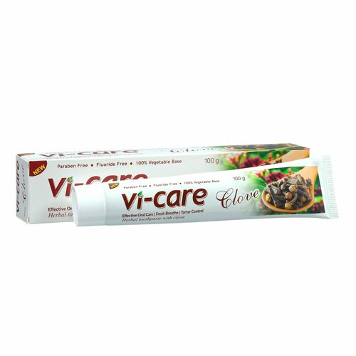 Зубная паста VI-CARE CLOVE с гвоздикой, 100 г