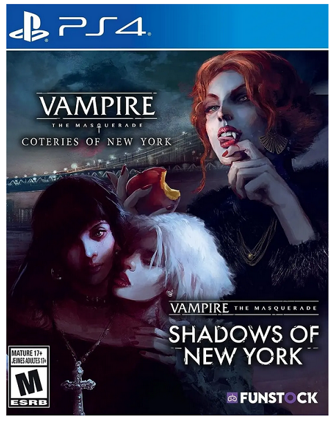 Игра PS4 Vampire: The Masquerade - Coteries of New York + Shadows of New York. Collectors Edition для русские субтитры