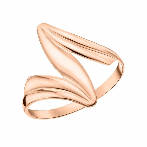 фото Кольцо яхонт, золото, 585 проба, размер 17.5, золотистый яхонт ювелирный