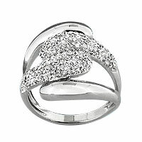 Кольцо Diamant online, серебро, 925 проба, кристалл