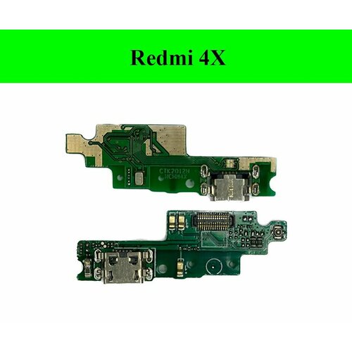 Плата (шлейф) зарядки, нижняя плата для Сяоми Xiaomi Redmi 4X с разъемом зарядки и микрофоном плата шлейф зарядки нижняя плата для сяоми xiaomi redmi 4x с разъемом зарядки и микрофоном
