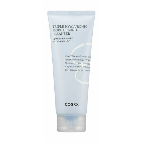 cosrx hydrium triple hyaluronic water wave sheet mask Пенка для умывания с гиалуроновой кислотой Cosrx Hydrium Triple Hyaluronic Moisturizing Cleanser