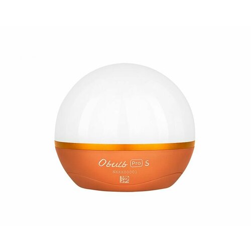 Кемпинговый фонарь Olight Obulb Pro S Orange, Li-po 1650 mAh, 240 люмен (комплект) кемпинговый фонарь olight obulb green