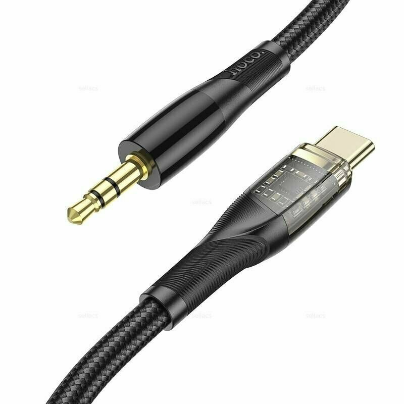 Кабель AUX на USB Type-C в машину для телефона, аудиокабель