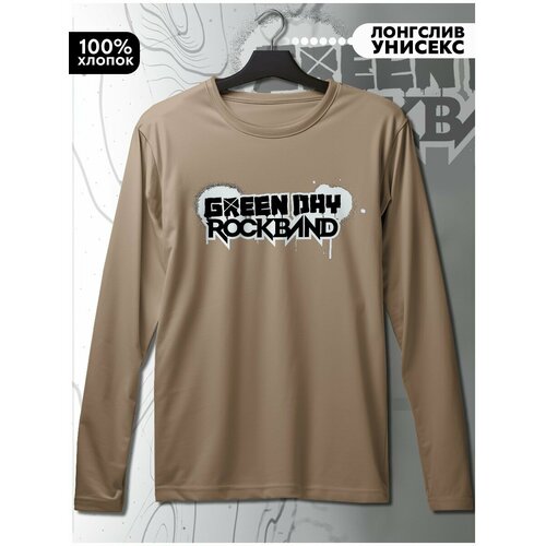 фото Лонгслив hypnotica, размер xs, бежевый