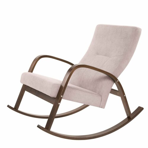 Кресло-качалка Ирса арт. GT3400-МТ002 орех моно 111 бежевый,