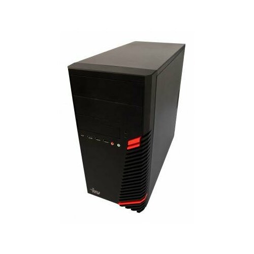 Компьютер IRU Home 310H6SM MT i3 черный (1900979) системный блок oldi computers office 210 0791818 intel core i3 12100 8 гб ssd 256 гб intel uhd graphics 730 450 вт без ос