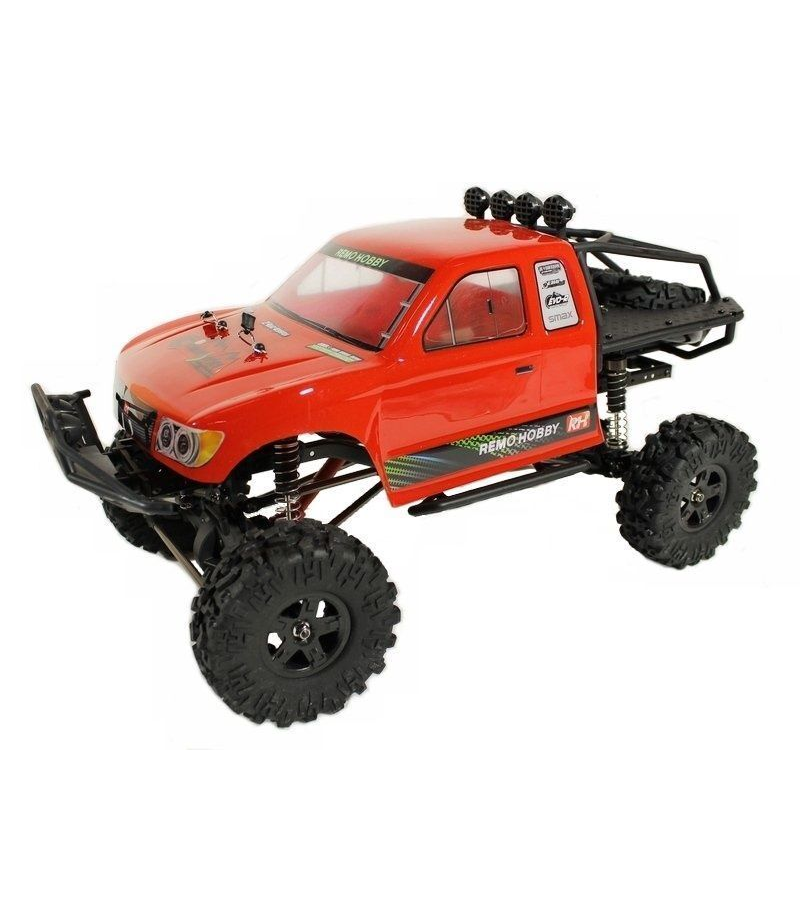 Радиоуправляемый краулер Remo Hobby Trial Rigs Truck (красный) 4WD 2.4G 1/10 RTR