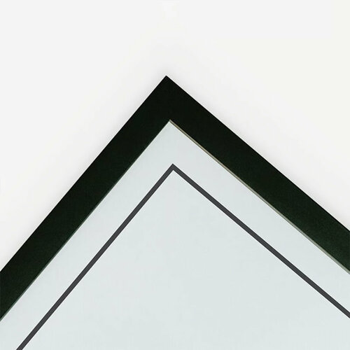 Рамка со стеклом из дерева для постеров WIJCK. Рама со стеклом 30 х 40 см WIJCK. blackwoodenframe_30x40