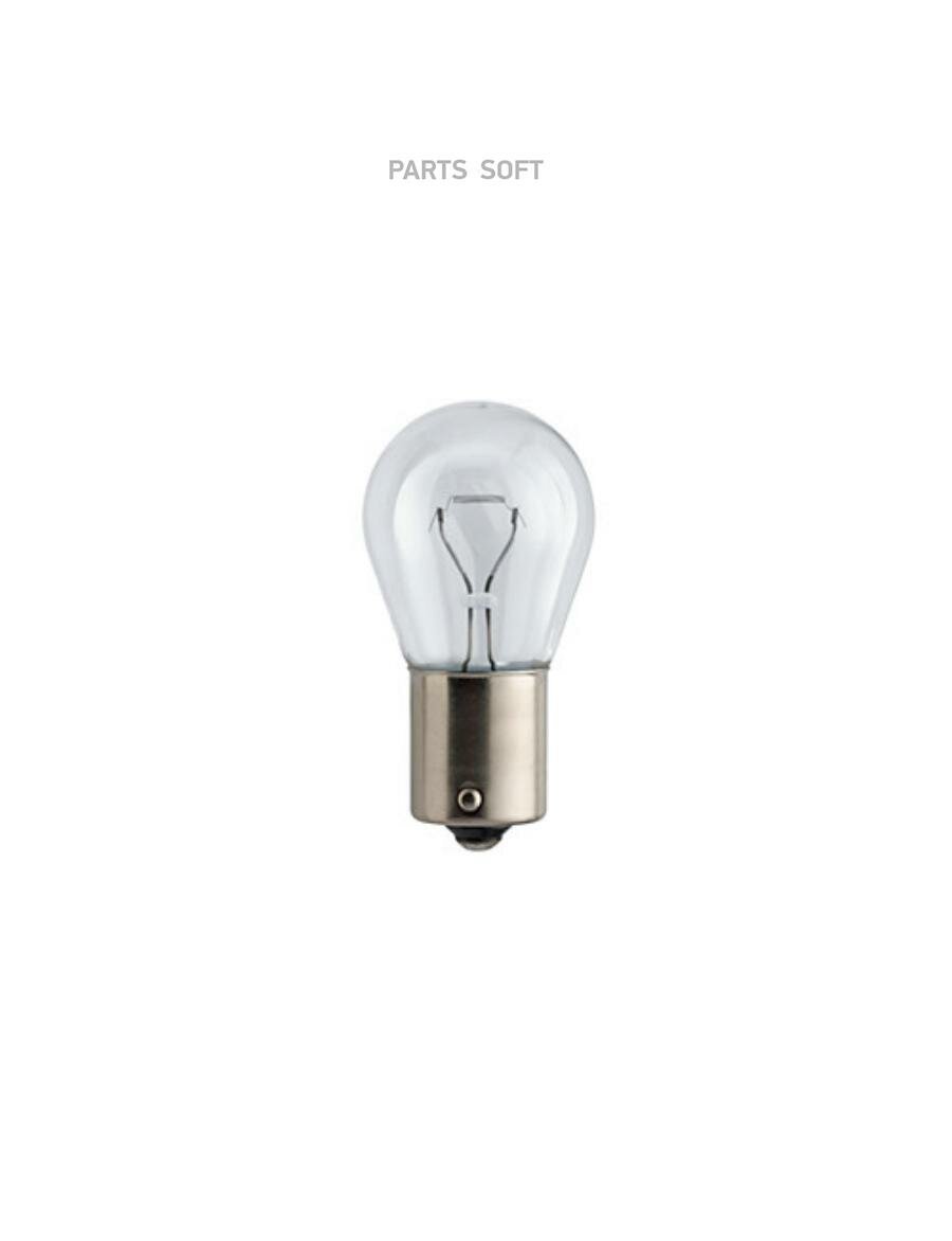 PHILIPS 12498LLECOCP лампа P21W 12V-21W (BA15S) (увелич. Срок службы) LONGLIFE ECOVISION