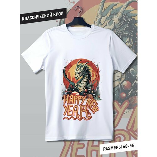 фото Футболка hypnotica, размер m, белый