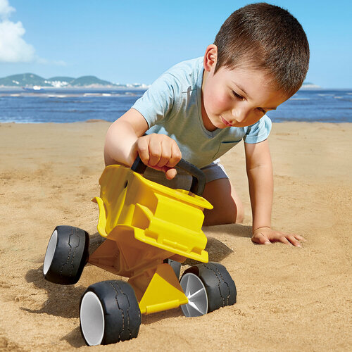 Машинка игрушка для песка Hape Багги в Дюнах, желтая E4088_HP hape для песка раскопки