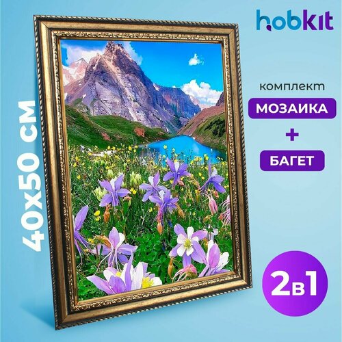 Алмазная мозаика полная выкладка HOBKIT 