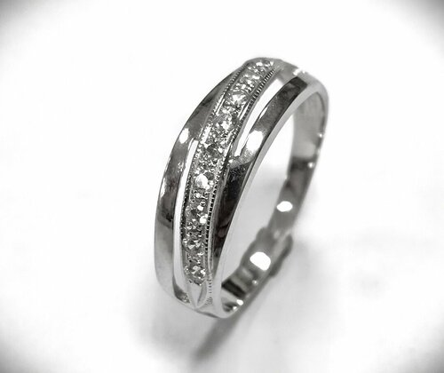Перстень Эстерелла, серебро, 925 проба, родирование, фианит, размер 19