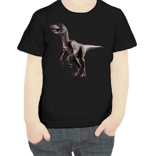 фото Футболка , размер 104, черный нет бренда