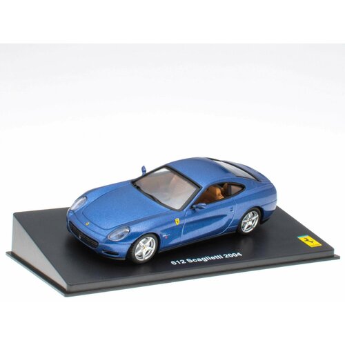 FERRARI 612 Scaglietti 2004 Blue, масштабная модель автомобиля коллекционная ferrari ff 2011 red масштабная модель автомобиля коллекционная