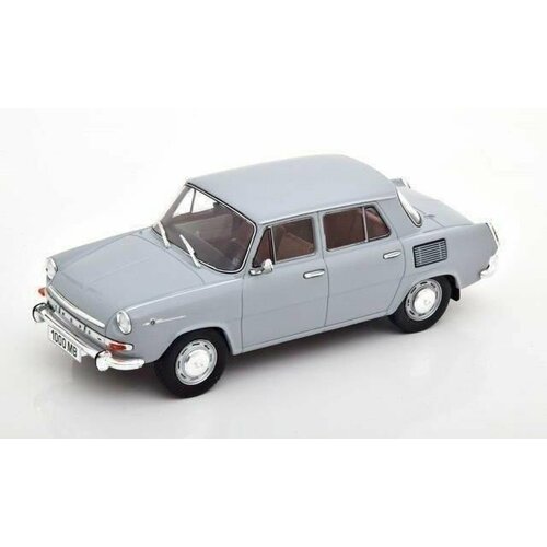 SKODA 1000 MB 1965 Light Grey, масштабная модель коллекционная