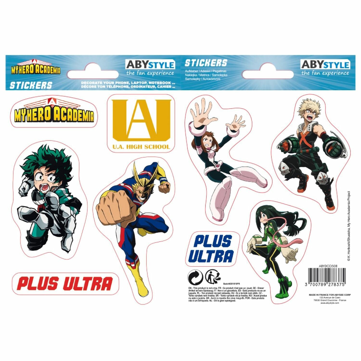 Наклейки My Hero Academia - Stickers ЭМСИ - фото №6