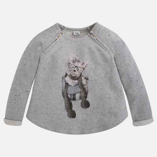 Пуловер Mayoral, размер 92 (2 года), серый