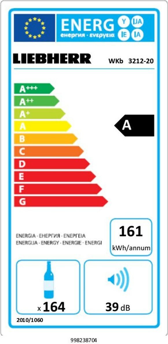 Винный шкаф Liebherr WKb 3212