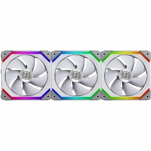Вентиляторы для корпуса Lian LI UNI FAN SL 120 White aRGB PWM 120mm 3pcs G99.12UF3W.00