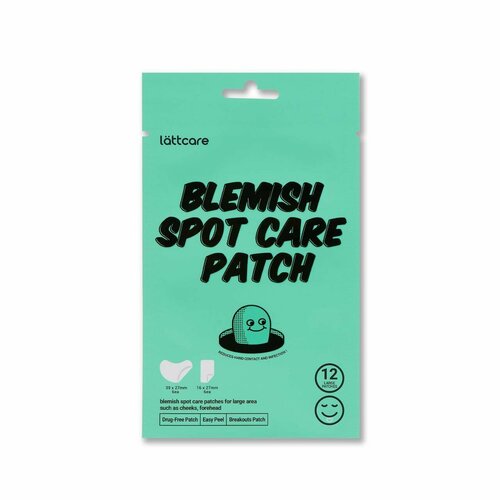 Патчи точечные от воспалений Lattcare Blemish Spot Care Patch, 12 шт патчи точечные от воспалений lattcare blemish spot care patch 12 шт