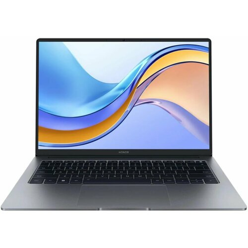 Ультрабук Honor MagicBook X14 14 FRI-F56 IPS Intel Core i5 12450H 2ГГц 8-ядерный 16ГБ LPDDR4x 512ГБ SSD Intel UHD Graphics серый 6900000₽