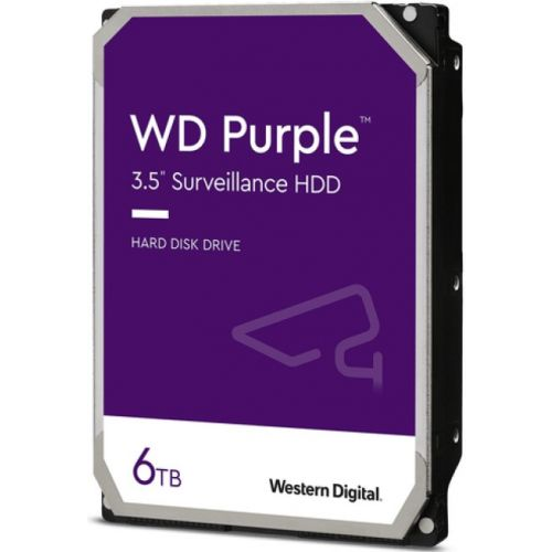 Жесткий диск 6 Тб Western Digital Purple WD62PURX 35 SATA-III 1983900₽