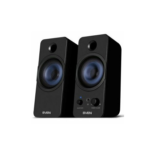 Колонки 20 SVEN 431 6W Bluetooth USB-питание Аудиовыход на наушники Чёрный корпус - пластик 249000₽