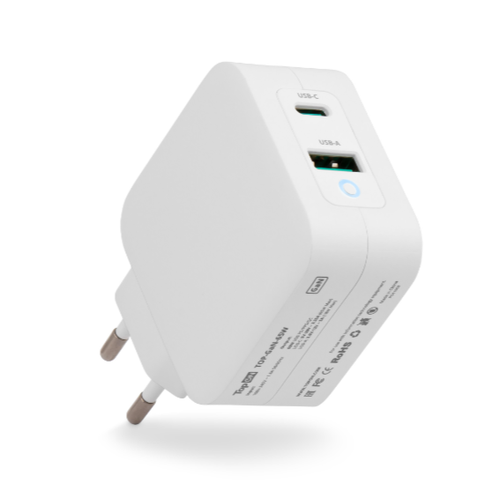 Сетевой адаптер TopON GaN 65W USB, USB Type-C, Power Delivery, Quick Charge 4.0, белый сетевой адаптер topon gan 65w usb usb type c power delivery quick charge 4 0 белый