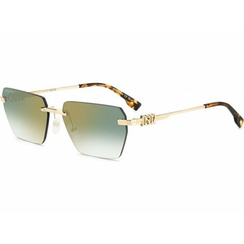 Солнцезащитные очки DSQUARED2 D2 0102/S PEF D6, зеленый