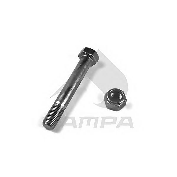 SAMPA 090.514 (090514_SA / M008949) р / к пальца рессоры m30x3.5x210 (палец+гайка)\ fruehauf