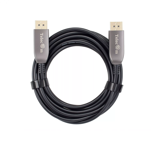 Кабель DisplayPort - DisplayPort, 5 м, Telecom (TCG2130-5M), RTL активный оптический кабель telecom dp1 4 8k 60hz 20м vcom telecom tcg2130 20m