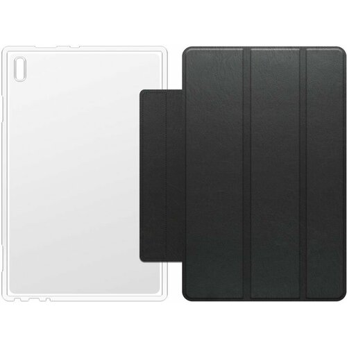 Чехол для планшета BORASCO Tablet Case Lite, для Lenovo Tab M10 TB-X505L, черный [71785] чехол для планшета borasco tablet case lite для lenovo tab m10 tb x505l черный [71785]